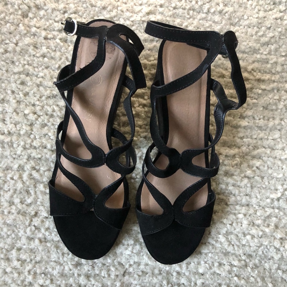 black heels